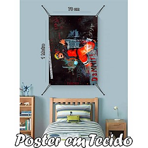 Bandeira Decorativa Naruto.Mod6